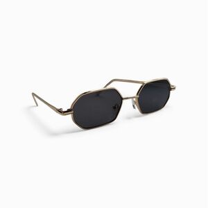 Gold and Black Sunglasses